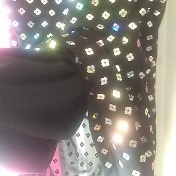 Vintg Multi Color Sequins Halter Top by Orange USA - Picture 6 of 6